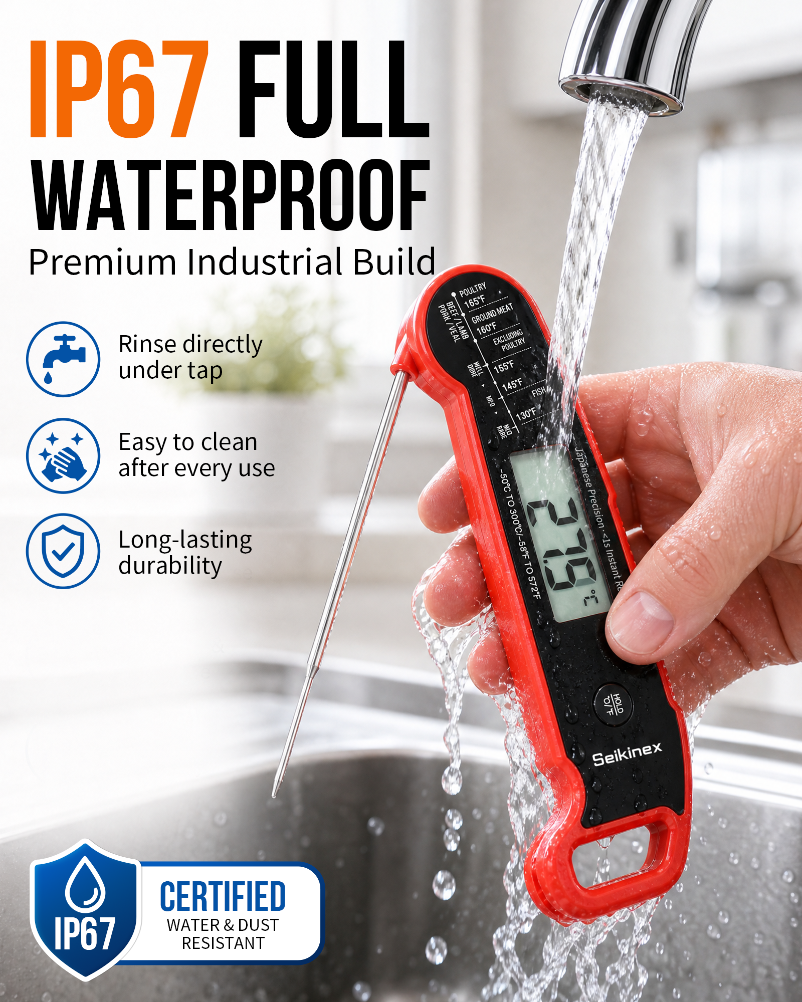 Seikinex Meat Thermometer